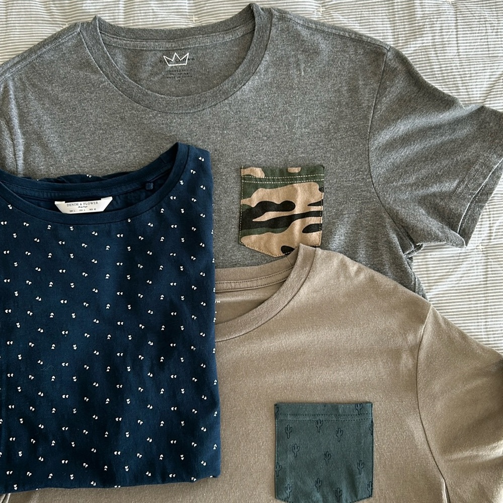 Set of 3 Causal Shirts